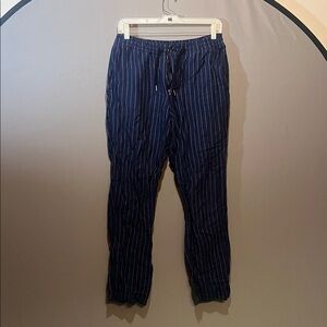 Ralph Lauren Blue Striped Chinos